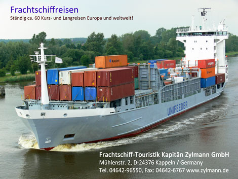 Anzeige Frachtschiff-Touristik Kapitn Zylmann GmbH