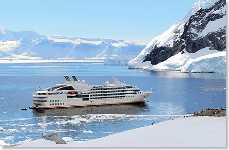 Foto: Compagnie du Ponant, Hamburg Ihr Zuhause auf dieser Reise ist die LE SOLEAL.