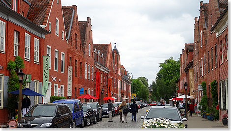 Das Hollnderviertel in Potsdam.