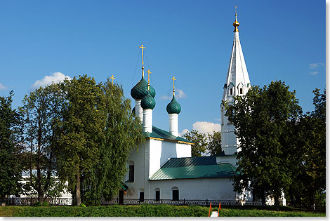 Fnfzig Kirchen hat Jaroslavl, ein Zeichen des Wohlstandes und der Frmmigkeit seiner Brger.