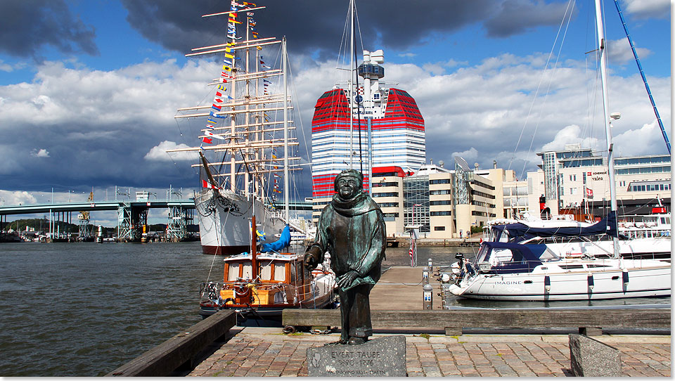 Gteborgs Hafen  Start und Ende der Schrenfahrt.