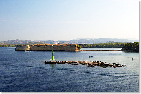Fort Saint-Nicholas im Sibenik-Kanal