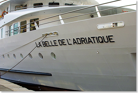 Foto: Egon Giebe, SeereisenMagazin Kreuzfahrtschiff La Belle de l'Adriatique
