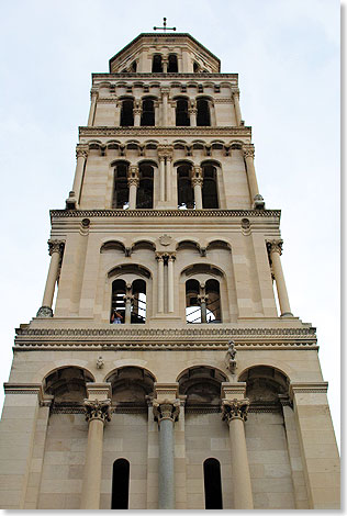 Foto: Egon Giebe, SeereisenMagazin Glockenturm der Kathedrale des Heiligen Dominius in Split