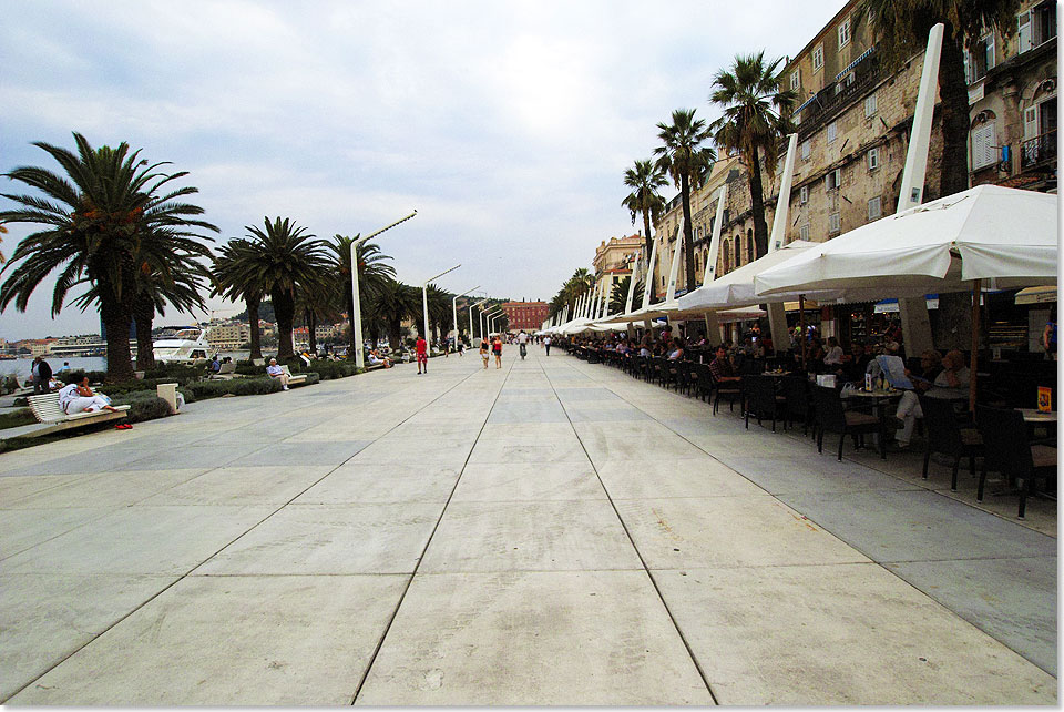 Foto: Egon Giebe, SeereisenMagazin Uferpromenade in Split