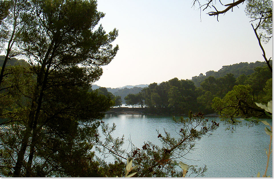Nationalpark der Insel Mljet mit Veliko und Malo Jezero