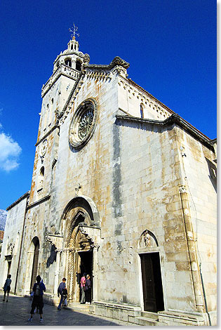 Markuskathedrale aus dem 15. Jahrhundert in Korcula