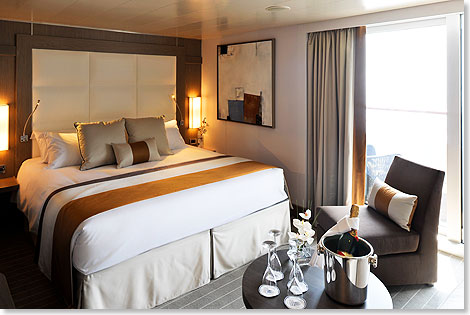 Deluxe-Suite auf Deck 6.