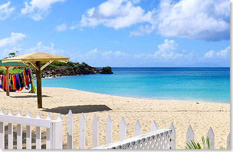 365 Strnde soll es in Antigua geben  fr jeden Tag des Jahres einen. Die Autorin entscheidet sich fr Turner's Beach ...