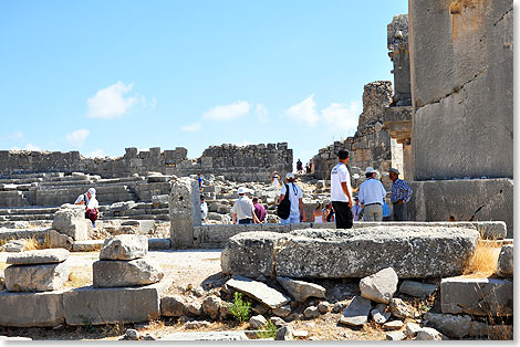 Hier wird es ganz antik. Die berreste rmischer und persischer Kultur sind in Xanthos und Letoon zu besichtigen. 