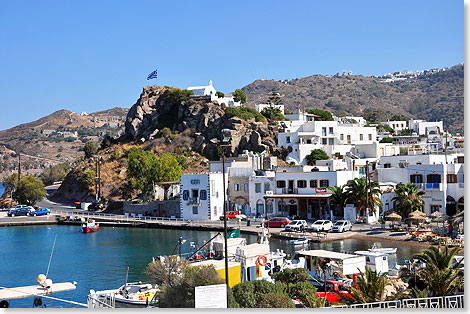 Blick auf Patmos.