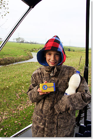 Frische Milch und Butter gibts direkt beim Bauern. 