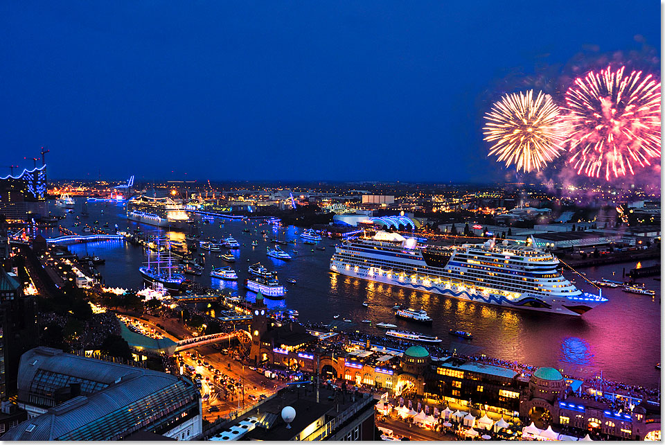 Krnender Abschluss dieser einmaligen Kreuzfahrttage sind die Hamburg Cruise Days, die vom 11. bis 13. September wieder drei Tage lang den Kreuzfahrtstandort Hamburg eindrucksvoll in Szene setzen.