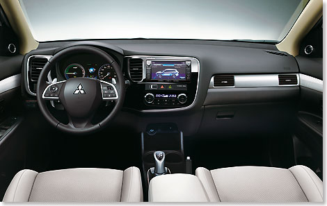 Mitsubishi Plug-in Hybrid Outlander: Erster Plug-in Hybrid Elektro-SUV mit Allradantrieb