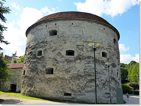 Die 1529 fertiggestellte Dicke Margarethe sollte Tallinn vor Angriffen vom Finnischen Meerbusen schtzen.