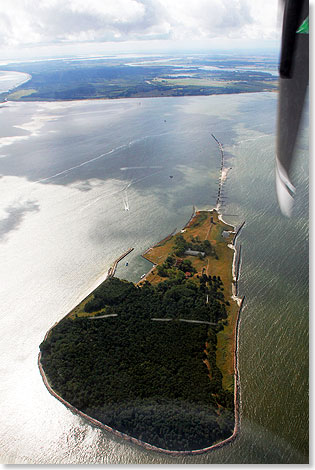 Die Insel Ruden im Greifswalder Bodden in ganzer Lnge.