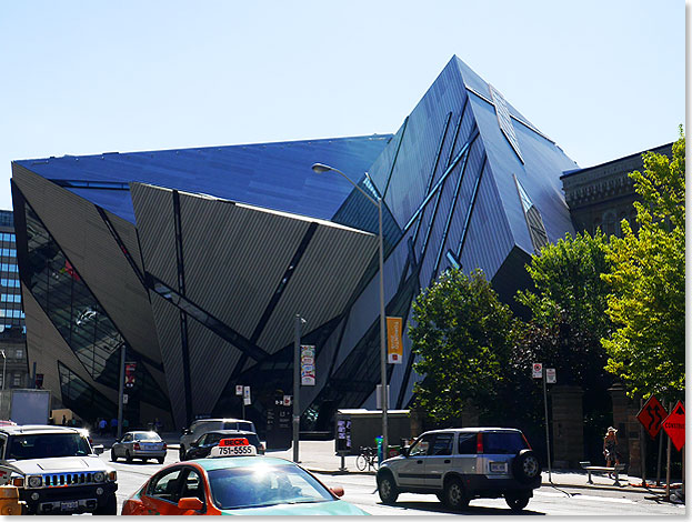 Das Royal Ontario-Museum besticht durch seine Symbiose aus Klassik und Moderne. 