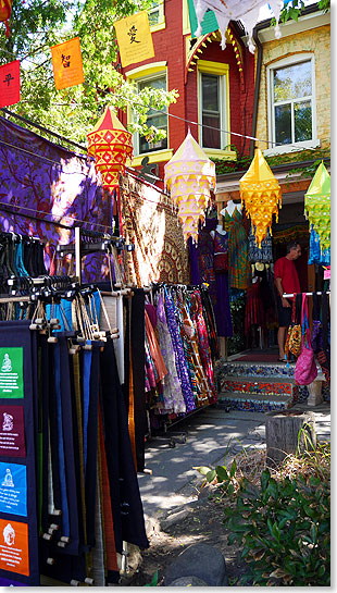 Ausgefallenes und Skurriles - Kensington Market ist mehr als nur eine Ansammung von Lden, es ist ein Ort der Hippie-Kultur.