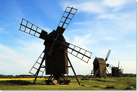 Die sieben Windmhlen von Lerkaka.