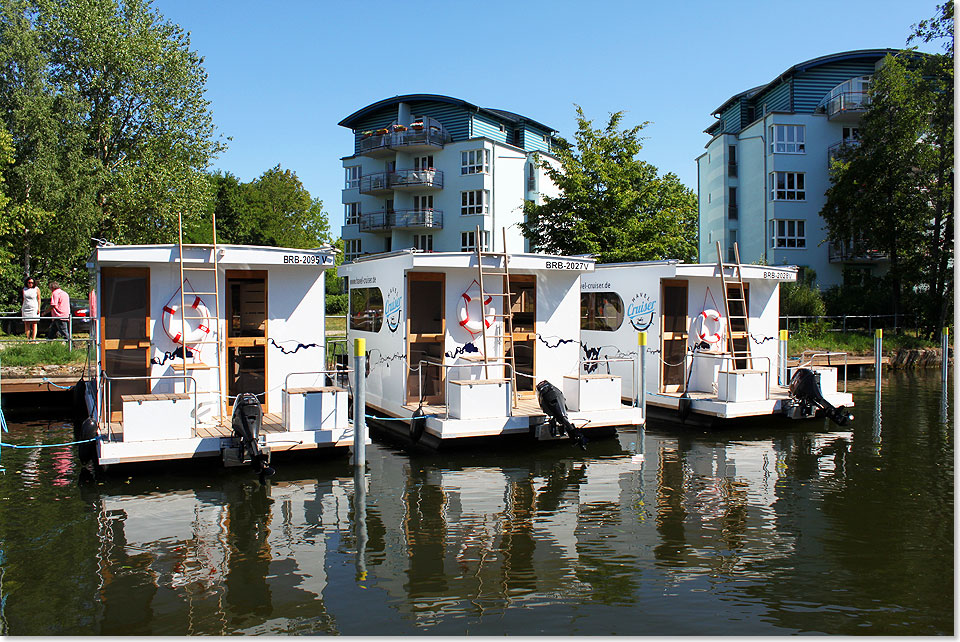 An der HavelCruiser-Station Brandenburg, Potsdamer Strae.