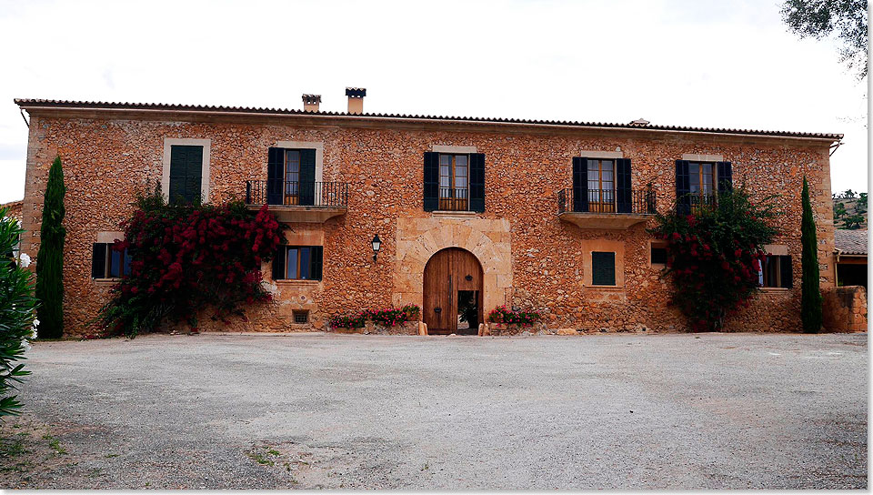 Die Finca Escabas von Maria Obrador Planas nahe dem Ort Santa Maria del Cami.