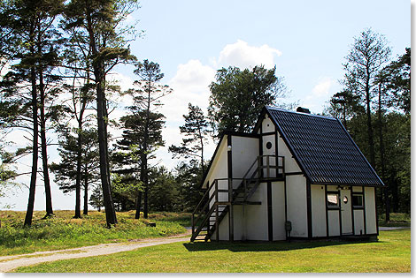 Ein gemtliches Ferienhaus hinter den Dnen von Sudersand.