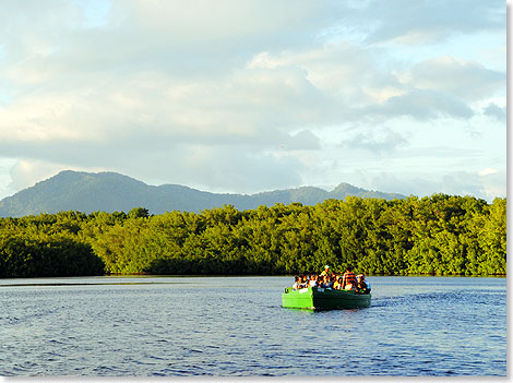 Mit seinen ausgedehnten Feuchtbiotopen bietet Trinidads bekanntestes Naturschutzgebiet allein 20 gefhrdeten Vogelarten Schutz und Nahrung.