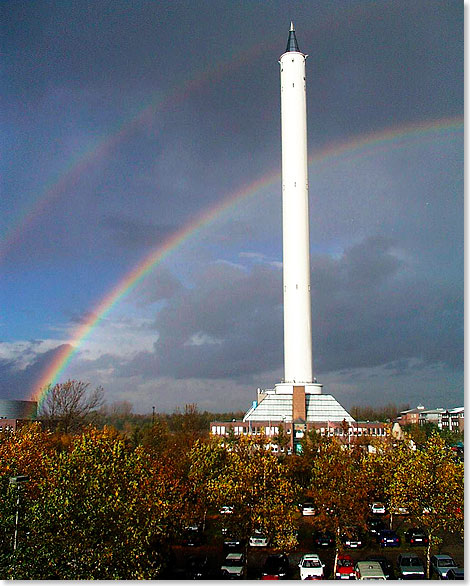 Landmarke in Bremen: der Fallturm.