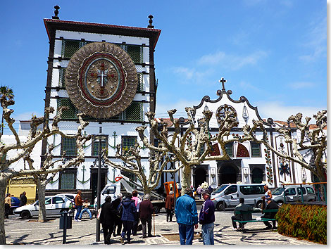 Die Kirche So Sebastio in Ponta Delgada stammt aus dem 15. Jahrhundert und zhlt zu den sehenswerten Baudenkmlern auf So Miguel.