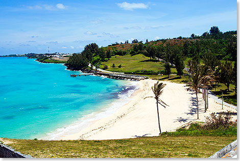 Traumhafte Strnde sind eines der Markenzeichen von Bermuda.