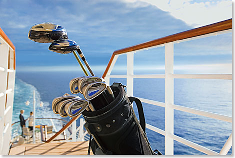 Golf & Cruise auf einem der beiden Luxusschiffe EUROPA bzw. EUROPA 2 von Hapag-Lloyd Cruises.