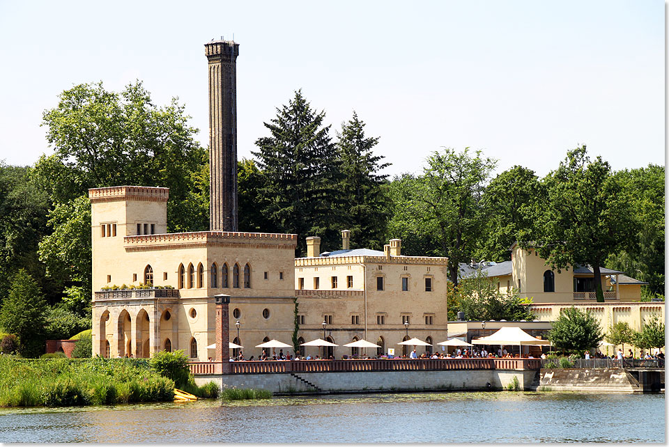 Alte Meierei in Ccilienhof in der Nhe von Potsdam. 