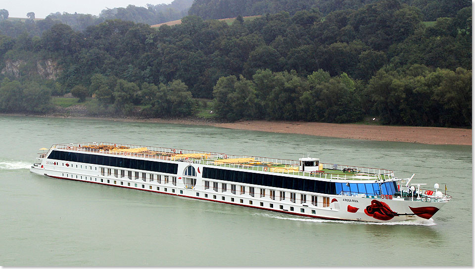 Unser Schiff auf dieser Donaureise war die A-ROSA RIVA.