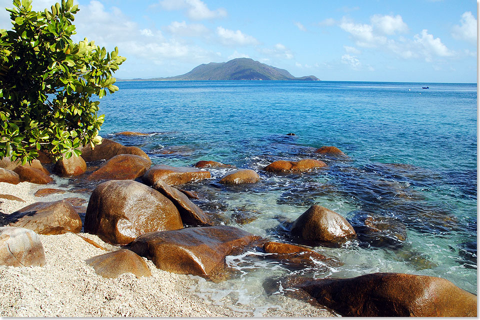 Ein weiteres Naturparadies mit herrlichen Strnden ist das traumhafte Fitzroy Island nahe Cairns.