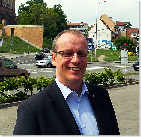 Jrg Eichler ist Geschftsfhrer der Rostocker A-ROSA Flussschiff GmbH.
