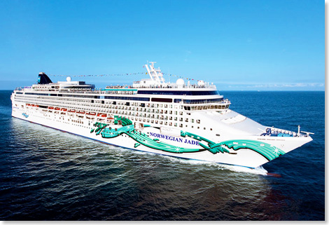 Die NORWEGIAN JADE heute.