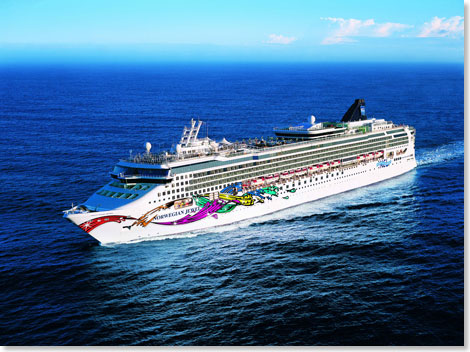 Die NORWEGIAN JEWEL wird 2017/2018 in Australien und Asien eingesetzt.