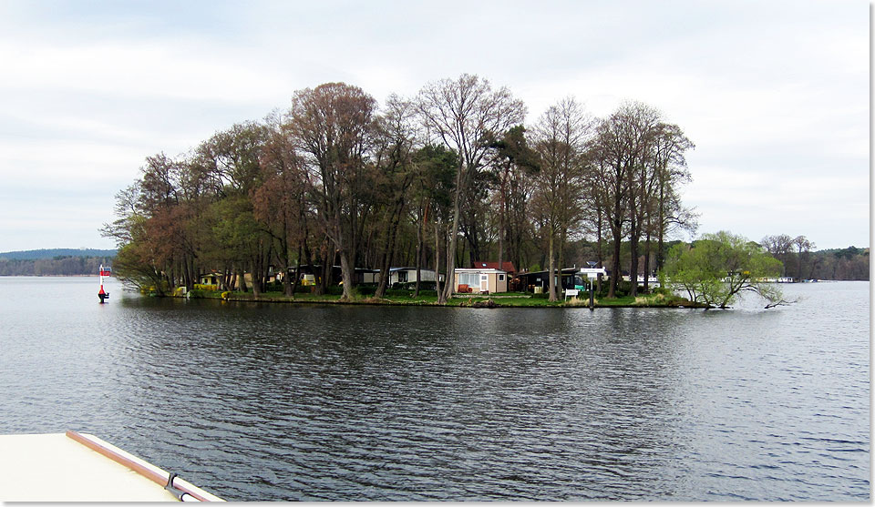 Insel in der Dahme.