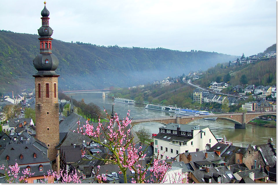 Frhlingserwachen in Cochem an der Mosel.