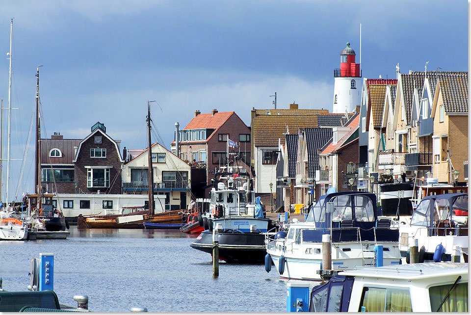 Der romantische Hafen von Urk aus anderer Sicht.