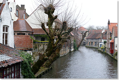 Stille Kanle waren in Brgge einst belebte Verkehrswege.