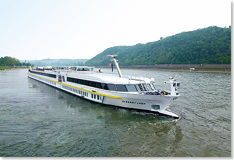 Im Winter 2016/17 beginnen die Neuerungen mit dem Einbau von french balconies in 33 Kabinen auf dem Oberdeck der ELEGANT LADY. 