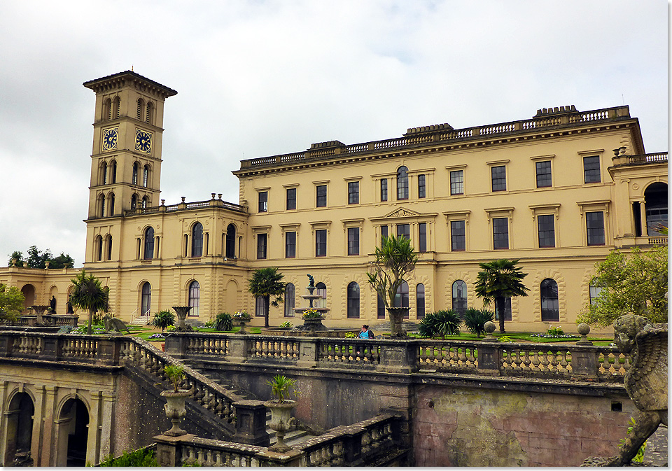 Das Osborne House auf der Isle of Wight gehrt zu den Hauptattraktionen der Insel und ist von Southampton nach einer kurzen Fhrfahrt zu erreichen.