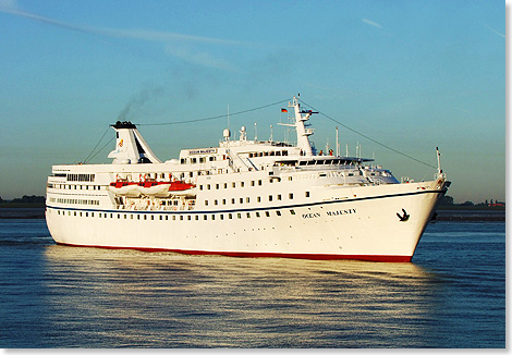 Der Schwerpunkt der Reisen mit der OCEAN MAJESTY von Hansa Touristik liegt 2017 im Nordland.