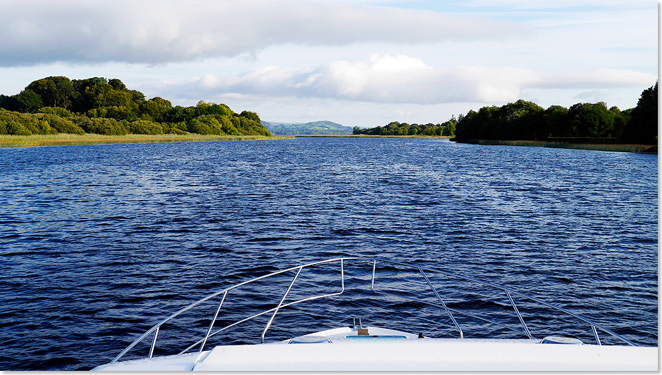 Leinen los fr die Fahrt durch die Lakelands, die noch in der Sonne liegen.