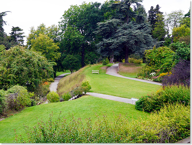 Der Garten, den Lord Parsson stolz prsentiert, wurde 2013 zu einer von Europas Top-Grten gekrt.