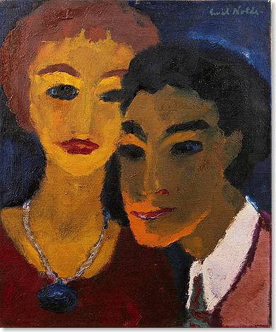 Emil Nolde: Bruder und Schwester, 1900. 