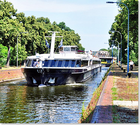 Bereits seit vier Jahren gehrt die SANS SOUCI zur Plantours-Flussflotte. In diesem Zeitraum ist die Beliebtheit des Schiffes stetig gestiegen.