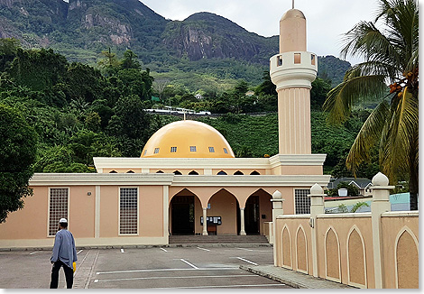 Eine Moschee am Stadtrand von Victoria.