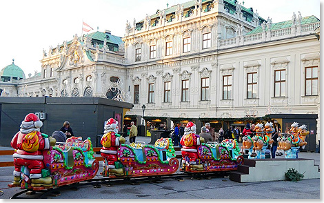 Auch hier gibt es einen Weihnachtsmarkt.